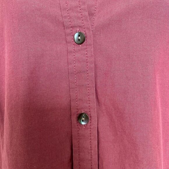 J. Jill Women’s Rose 100% Cotton Button Down Shirt Size Large - Picture 3 of 13